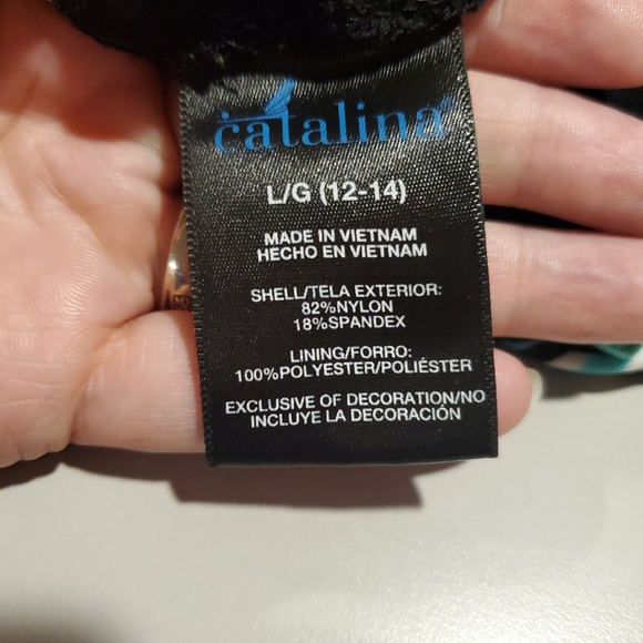 (2) 1 piece Swimsuits.  size Lg. 12-14 - Picture 7 of 10